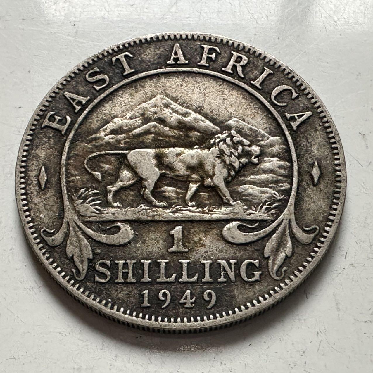 🌹外币初藏🌹🐯2025年第141场  每周二四六晚8️⃣点 接代拍 英属东非1949年一先令