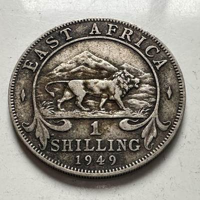 🌹外币初藏🌹🐯2025年第141场  每周二四六晚8️⃣点 接代拍 - 英属东非1949年一先令