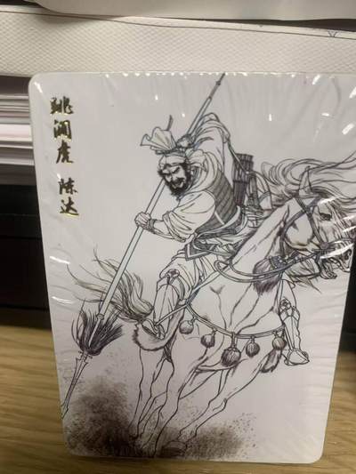 光影卡牌第27期，各家亲签，各家套卡，持续收拍品 - 燎原水浒第二弹，线稿1套