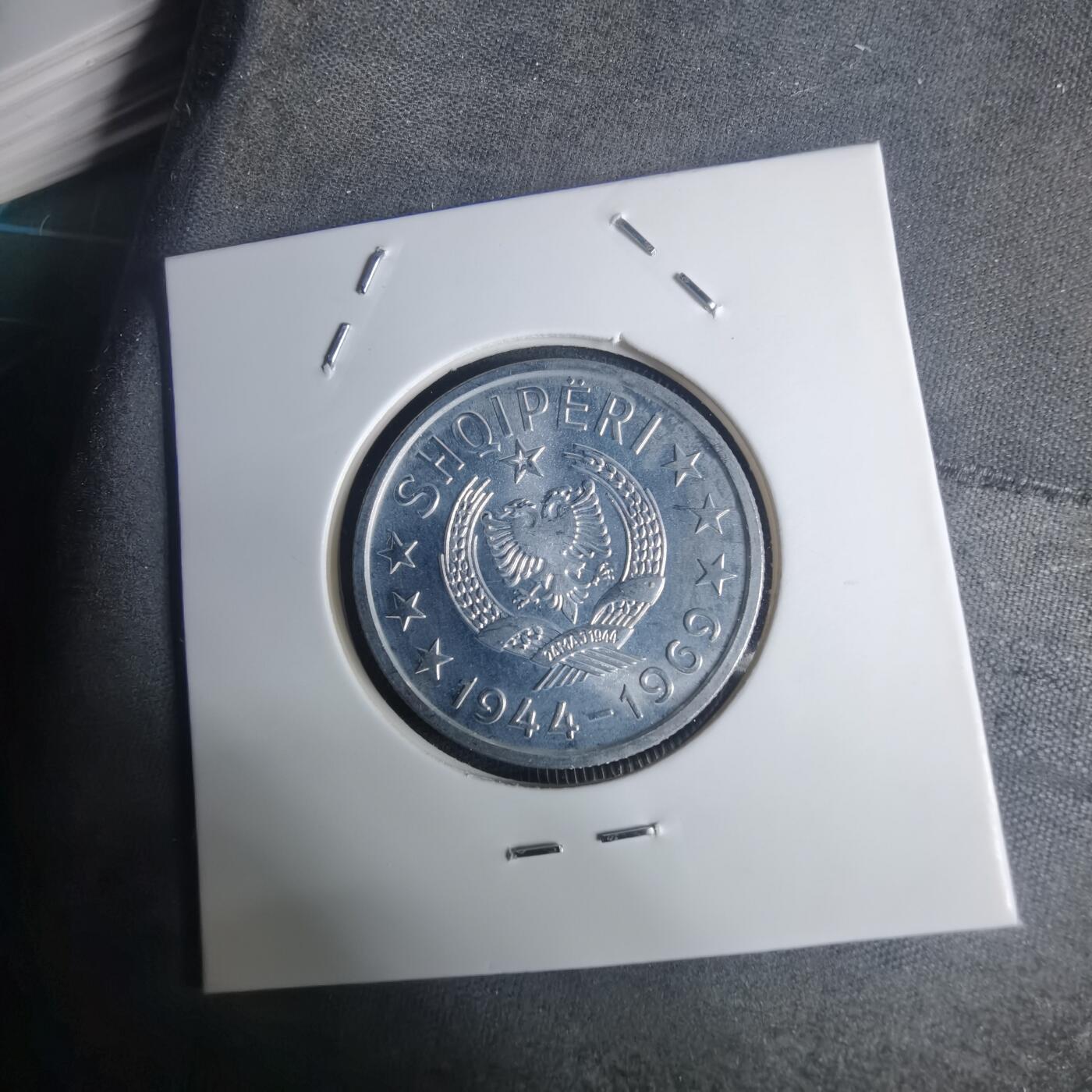 沼泽如烟--第935场 阿尔巴尼亚1969年1列克