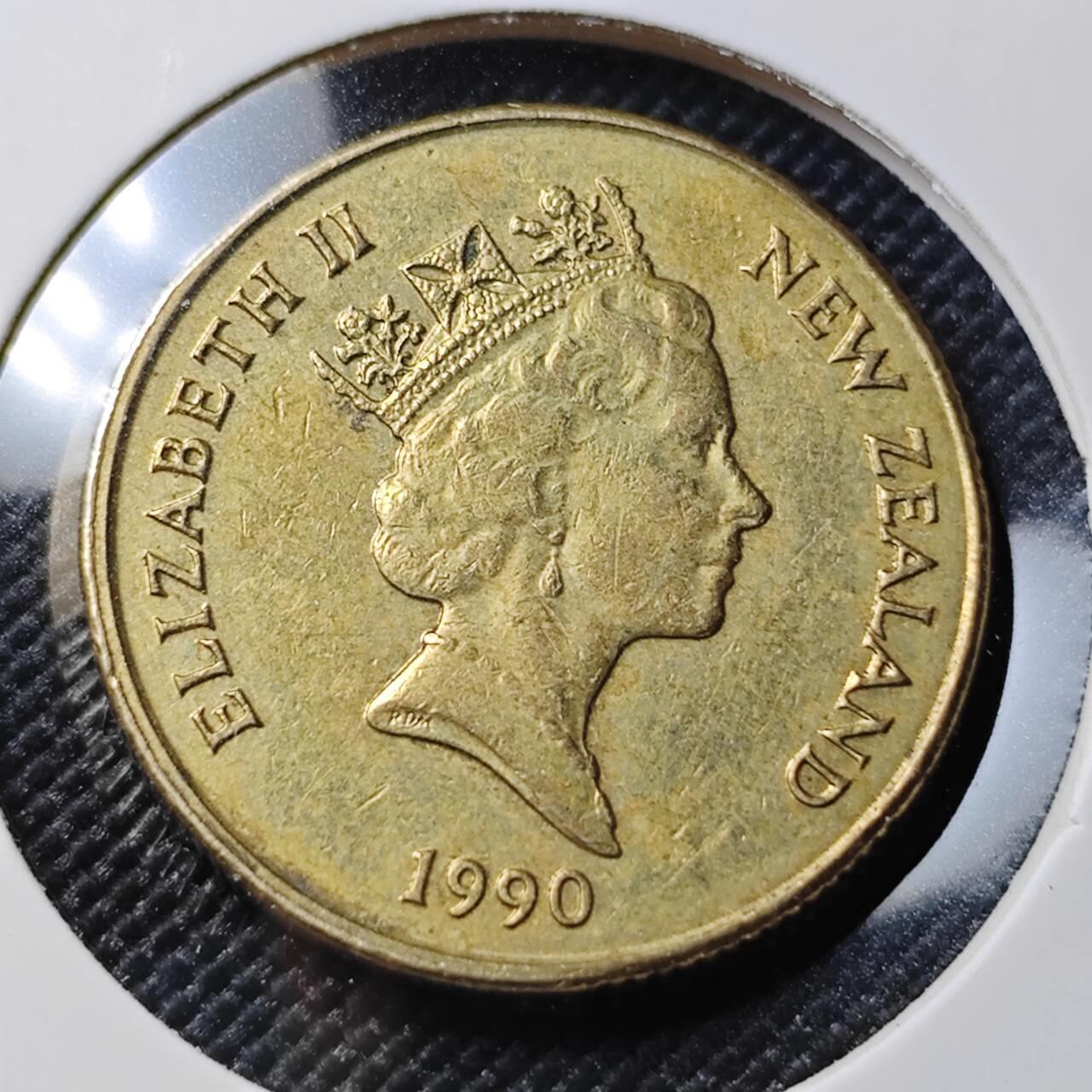 KK钱币收藏小铺 第380期  2月预留时间 周末发货 新西兰1元 