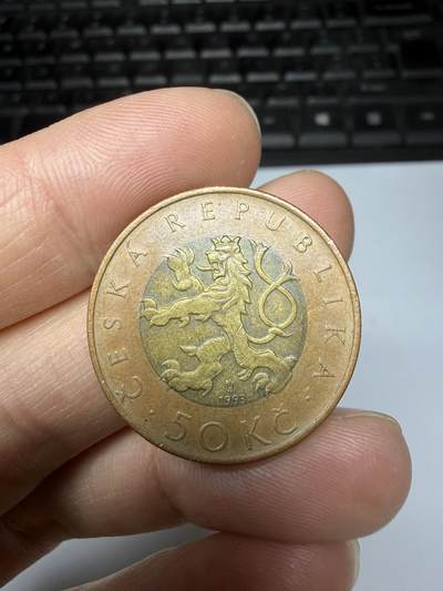 2025年集古藏今外币拍卖第十一期-第1场—（总第291拍），可以寄存60天，满160元包邮。 - 1993年捷克50克朗