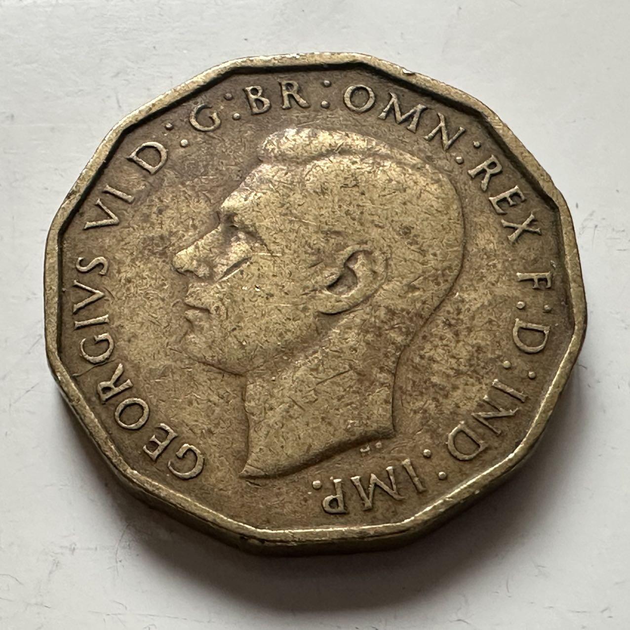 🌹外币初藏🌹🐯2025年第141场  每周二四六晚8️⃣点 接代拍 英国1943年三便士 