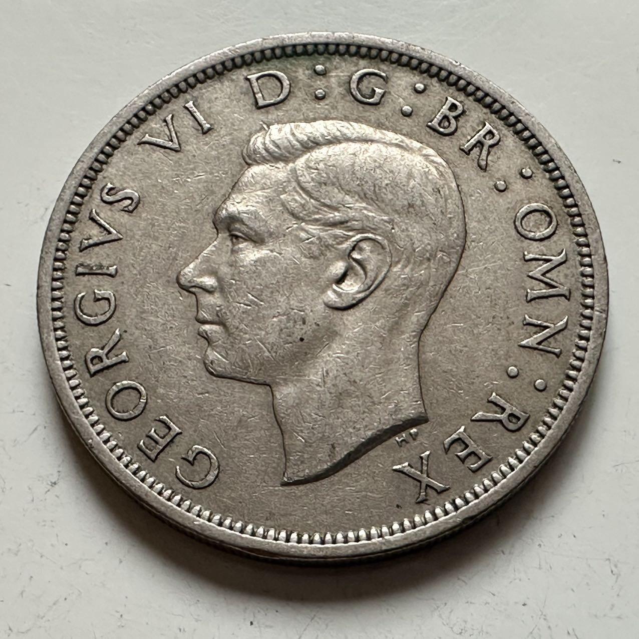 🌹外币初藏🌹🐯2025年第141场  每周二四六晚8️⃣点 接代拍 英国1948年半克朗