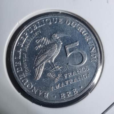 沼泽如烟--第934场 - 布隆迪2014年5法郎