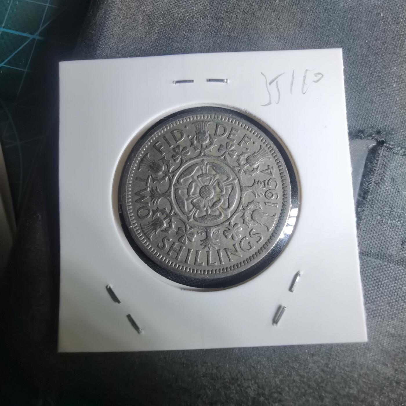 沼泽如烟--第935场 英国1954年2先令