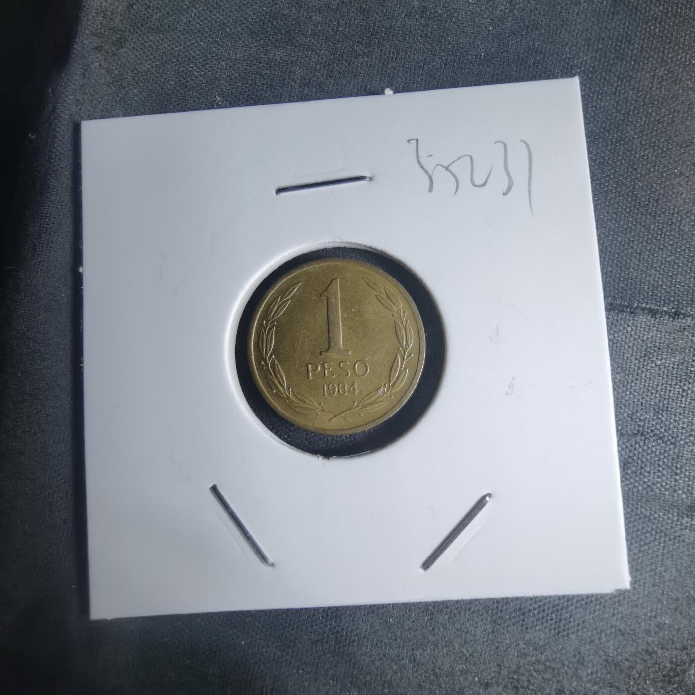 沼泽如烟--第935场 智利1984年1比索