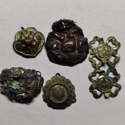 杂件专场89期 - 清代银，铜杂件