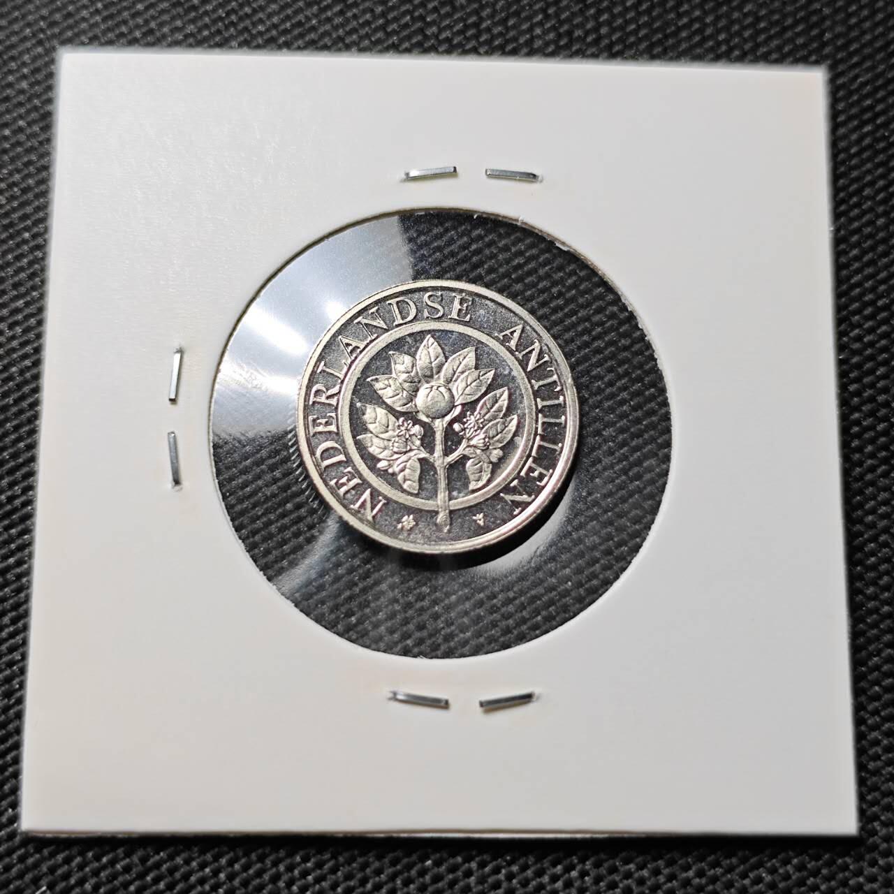 KK钱币收藏小铺 第380期  2月预留时间 周末发货   2002荷属安地列斯10分 好品