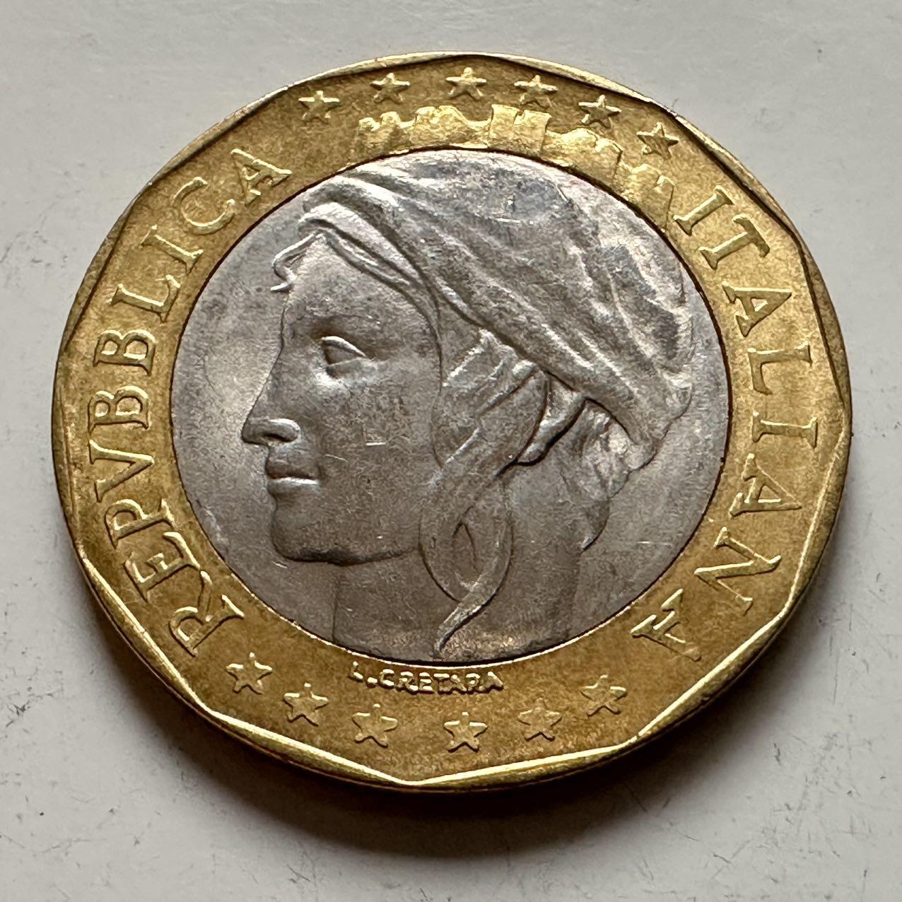 🌹外币初藏🌹🐯2025年第141场  每周二四六晚8️⃣点 接代拍 意大利1997年1000里拉