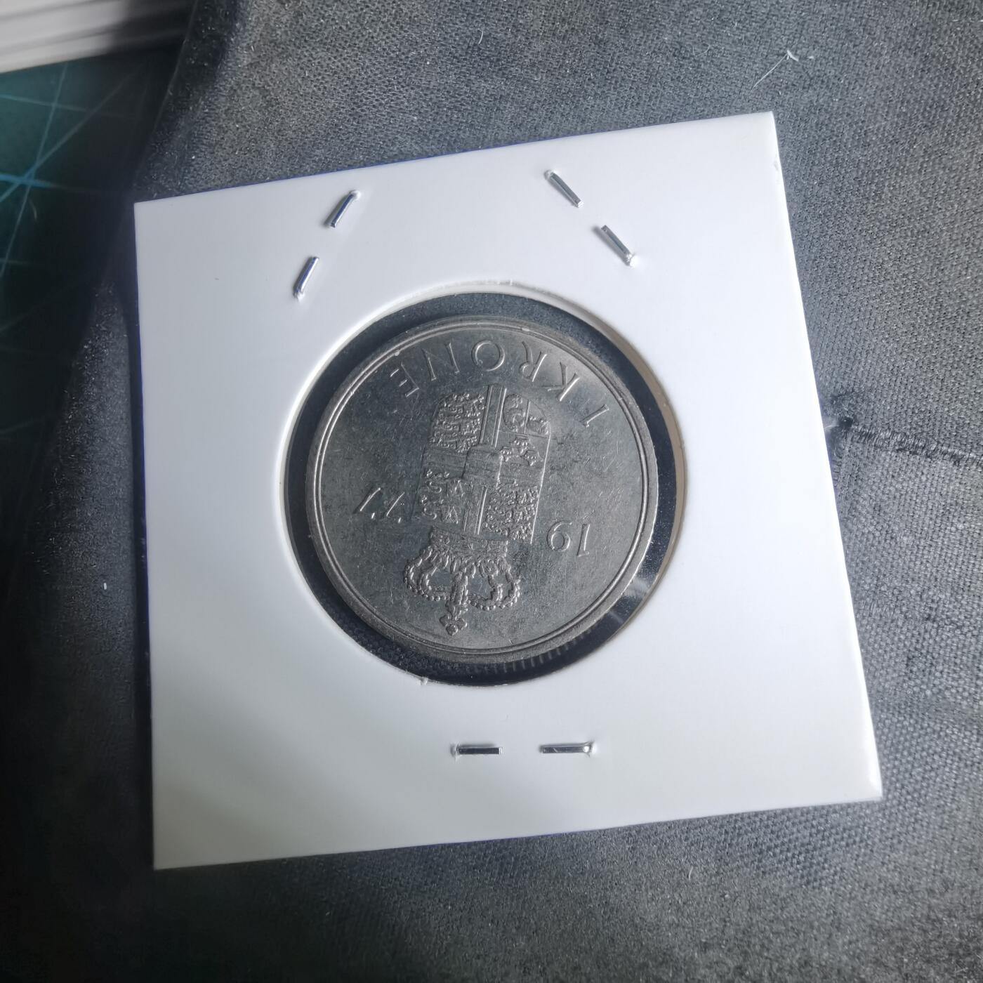 沼泽如烟--第935场 丹麦1977年1克朗