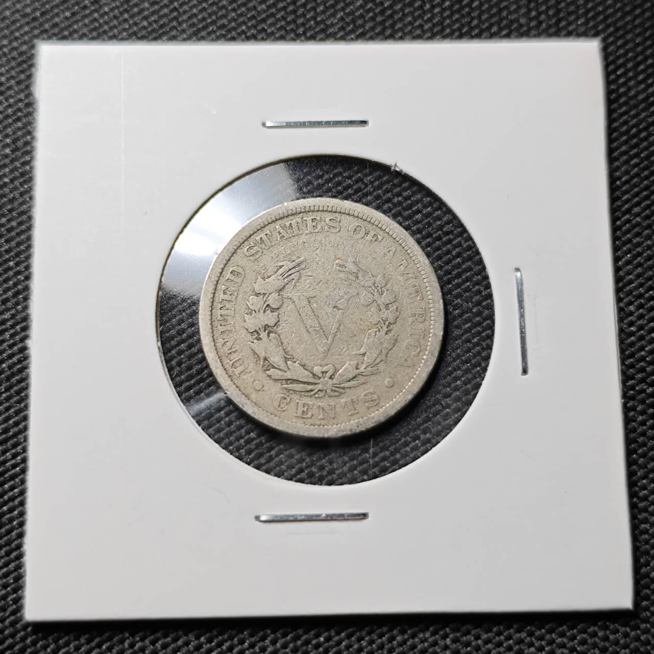 KK钱币收藏小铺 第380期  2月预留时间 周末发货  美国5分镍币