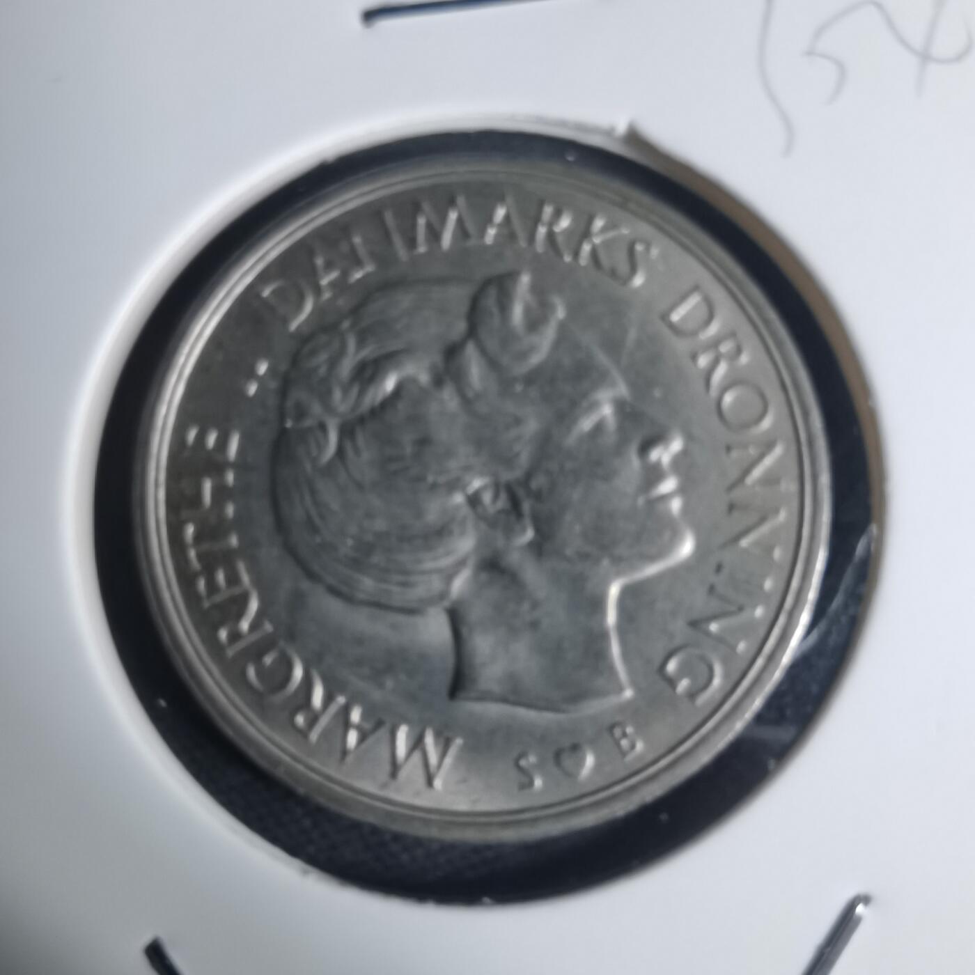 沼泽如烟--第935场 丹麦1977年1克朗