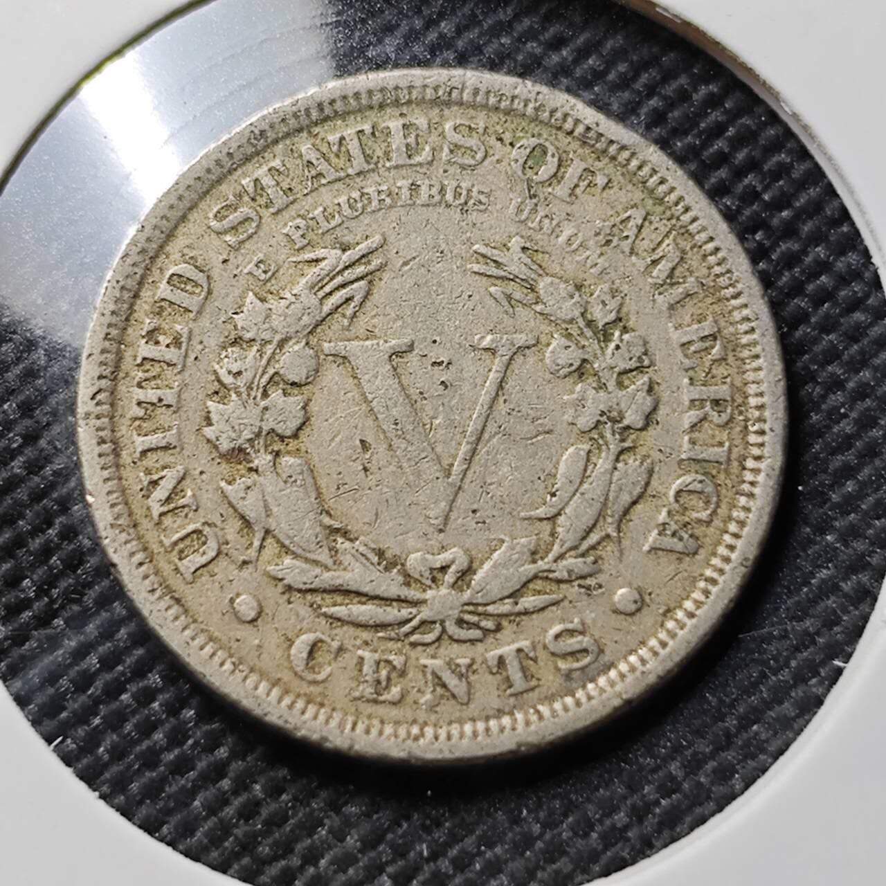 KK钱币收藏小铺 第380期  2月预留时间 周末发货  美国5分镍币