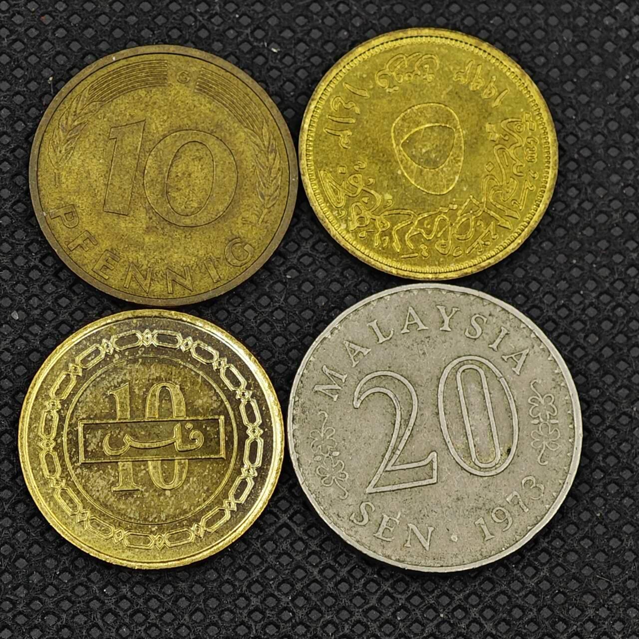 【淘币小摊】实时拍第八百三十一拍   散币场   满百包邮可预留二周 每周一统一发货    散币4枚