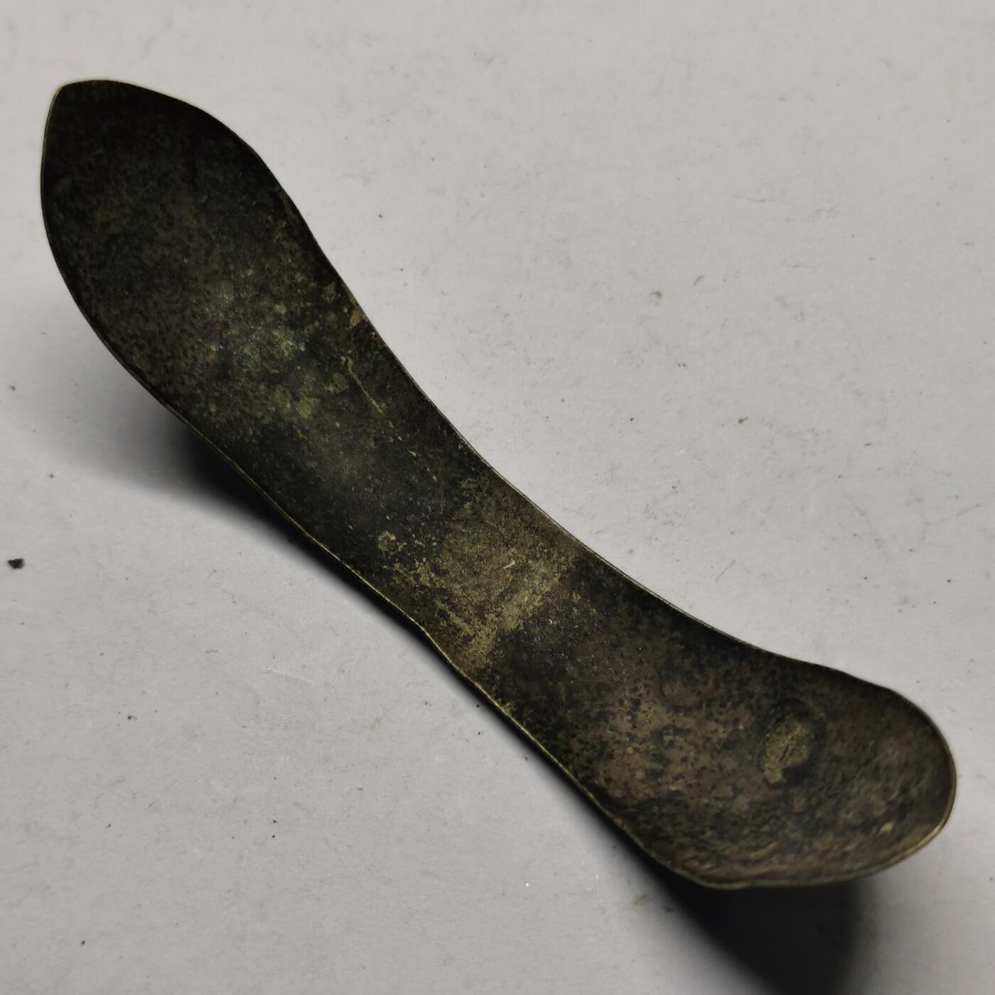 杂件专场89期 清代老银花纹发簪