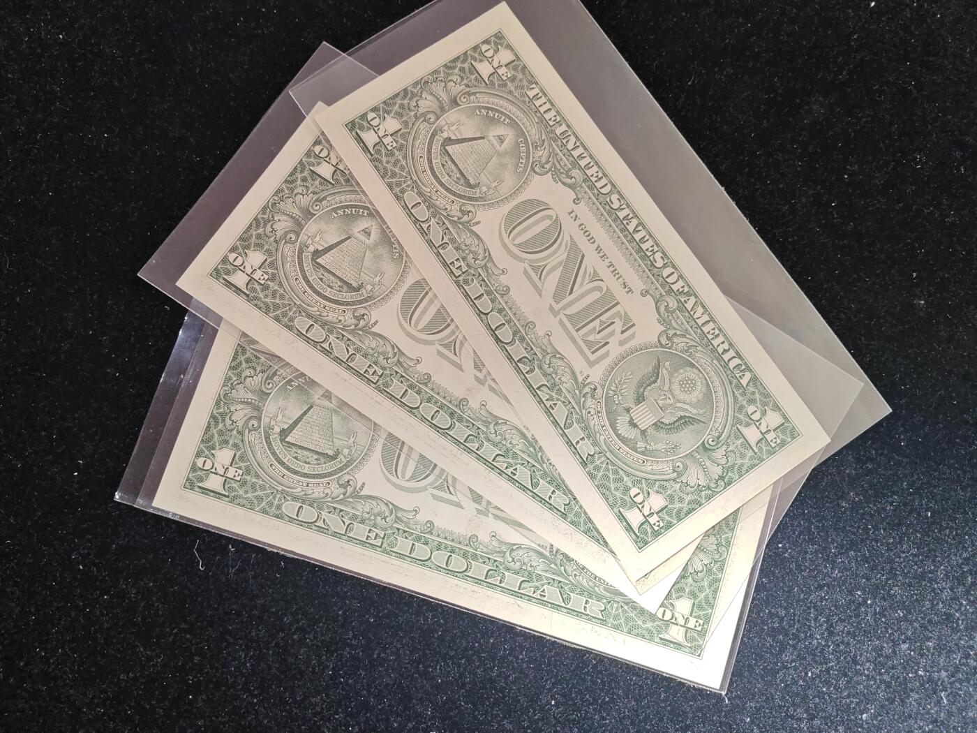 美国纸币 1995年 1美元 B区 全新UNC 单价