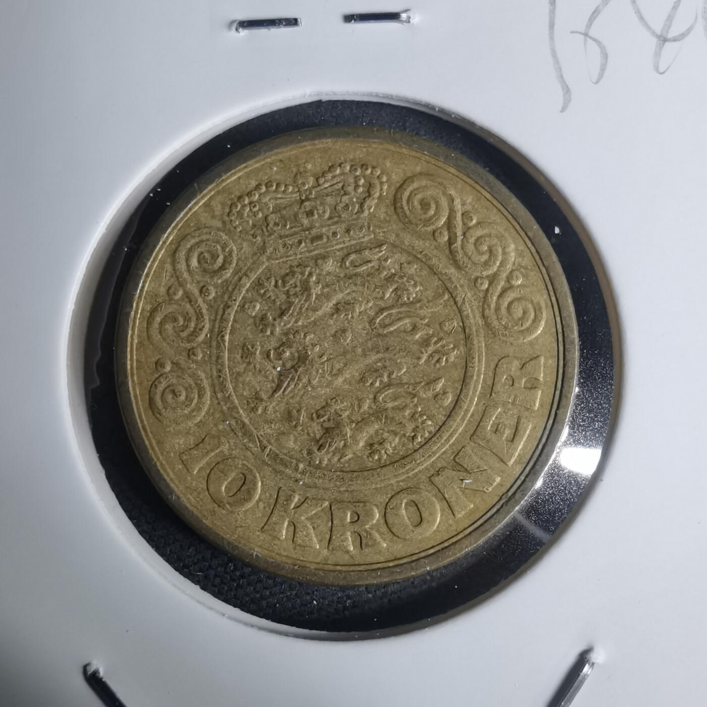 沼泽如烟--第935场 丹麦1989年10克朗