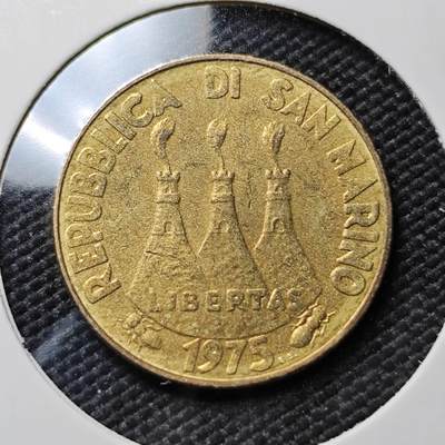 KK钱币收藏小铺 第380期  2月预留时间 周末发货 -  圣马力诺20里拉