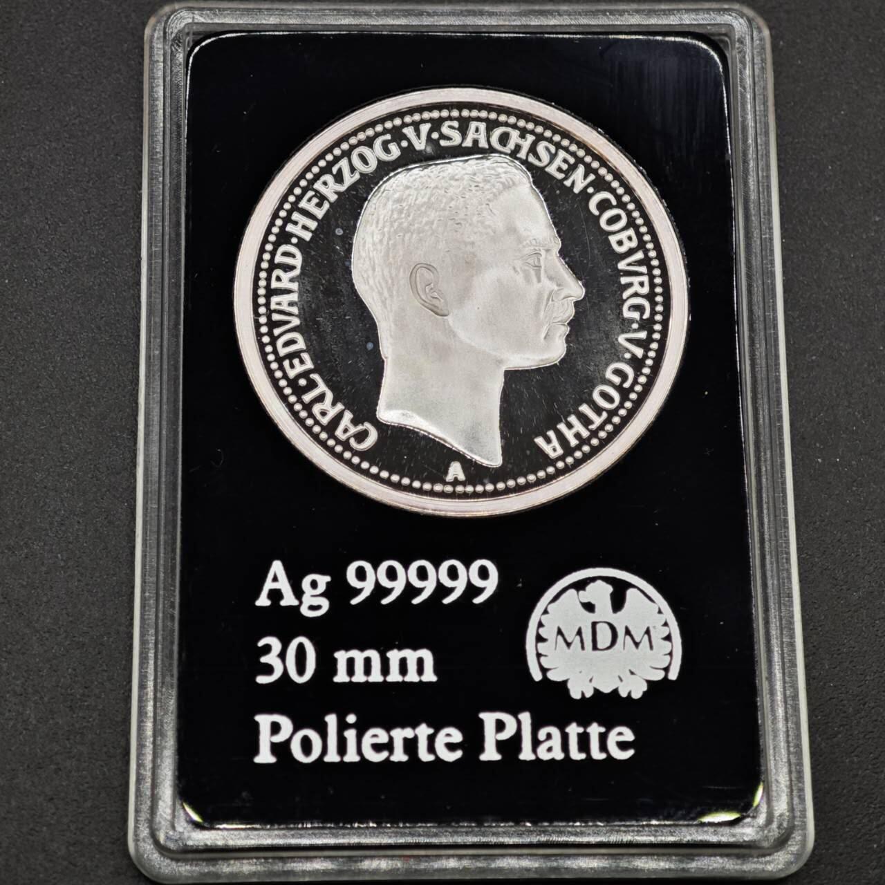 【淘币小摊】实时拍第八百三十拍   银币套币场   满百包邮可预留二周 每周一统一发货   德国2013年后铸萨克森2马克银币精制银章重10克银价140