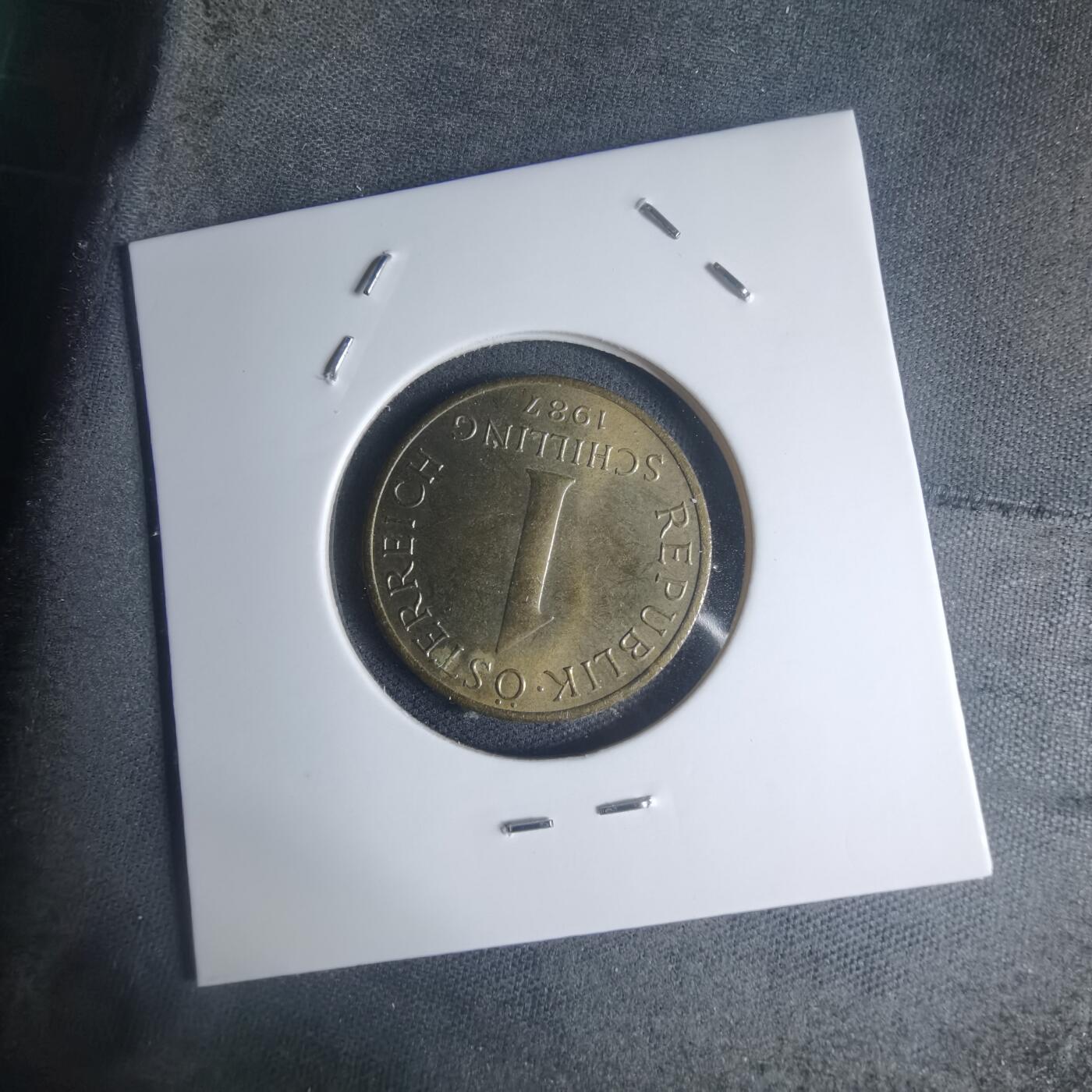 沼泽如烟--第935场 奥地利1987年1先令