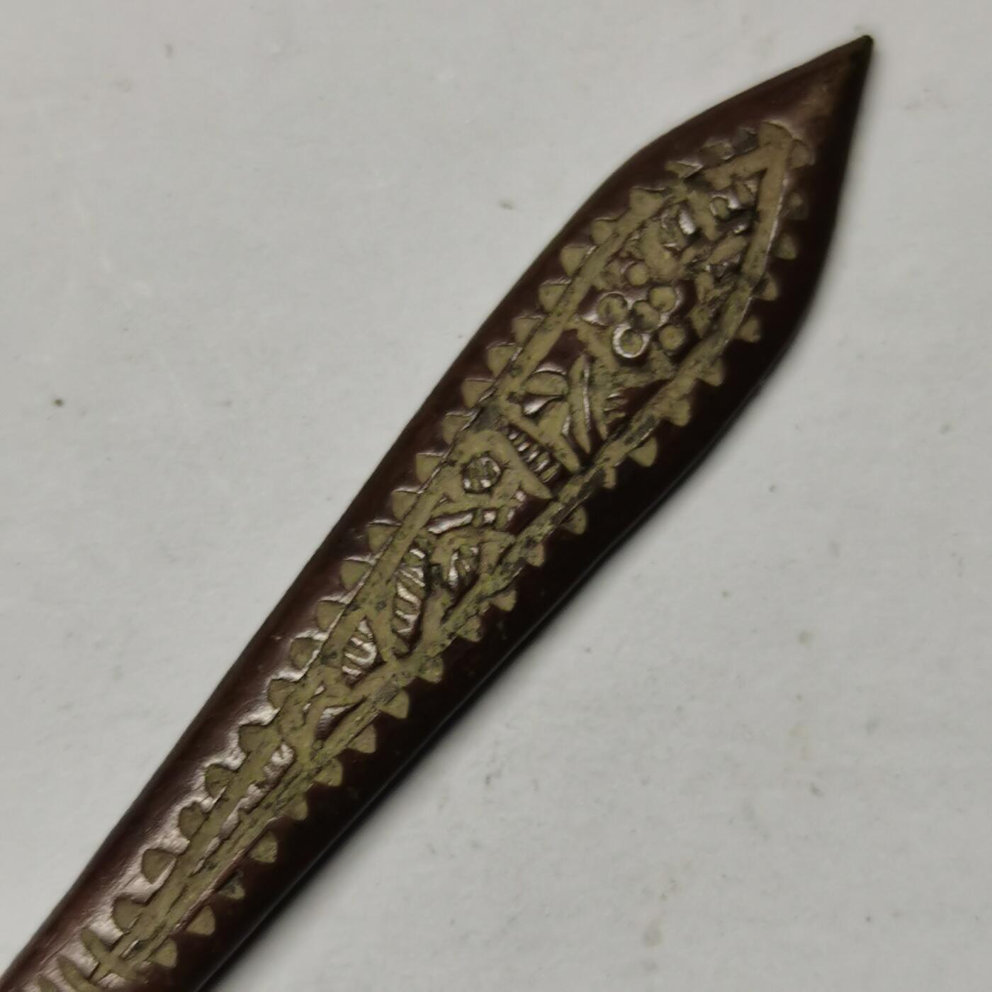 杂件专场89期 清末民国花纹发簪