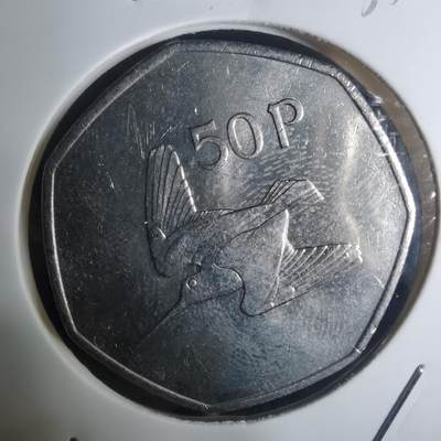 沼泽如烟--第935场 - 爱尔兰1983年50便士