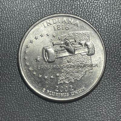 回流1222 - 美国州币系列之2002年印第安纳州 印第安纳波利斯500英里赛车