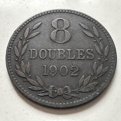 🌹外币初藏🌹🐯2025年第141场  每周二四六晚8️⃣点 接代拍 - 根西岛1902年8道布