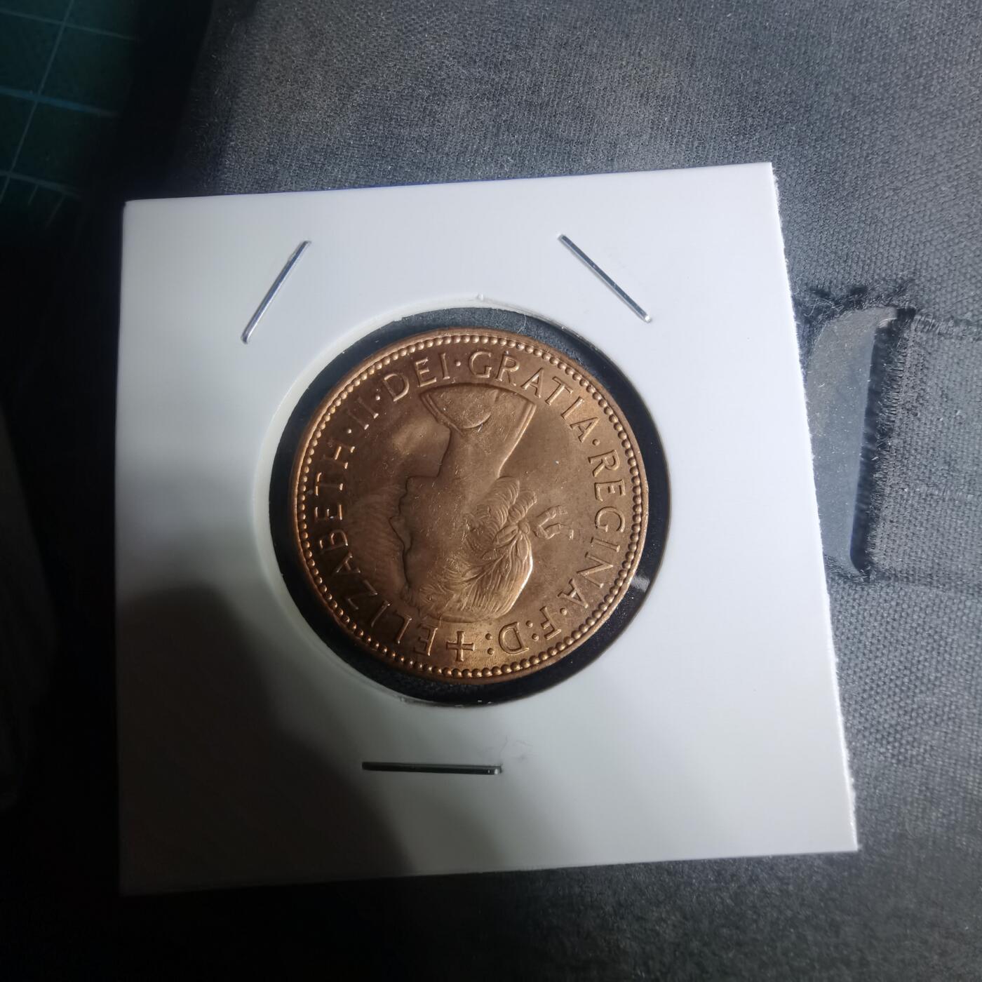 沼泽如烟--第934场 英国1967年半便士