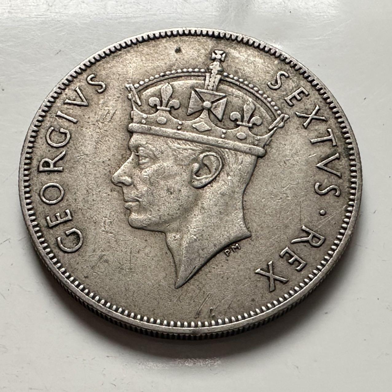 🌹外币初藏🌹🐯2025年第141场  每周二四六晚8️⃣点 接代拍 英属东非1952年一先令