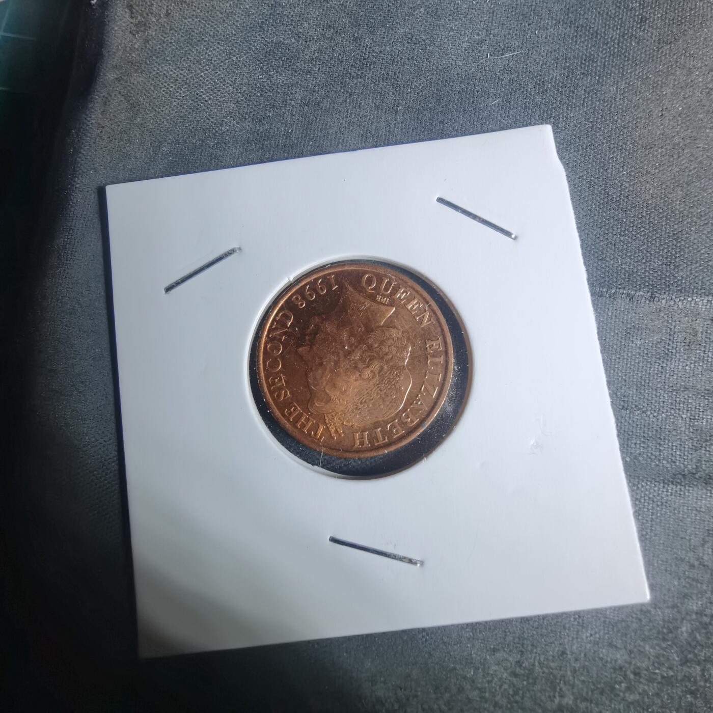 沼泽如烟--第934场 泽西1998年1便士