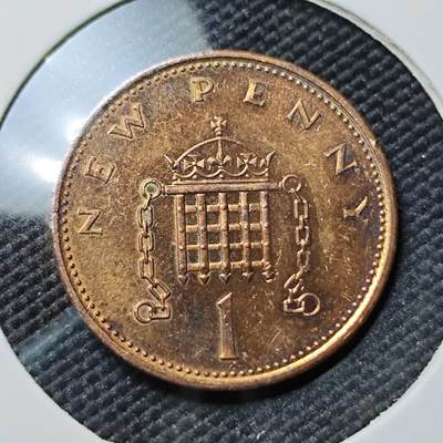 KK钱币收藏小铺 第380期  2月预留时间 周末发货 -  1971英国1便士精制