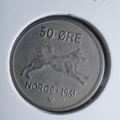 沼泽如烟--第935场 - 挪威1961年50欧尔