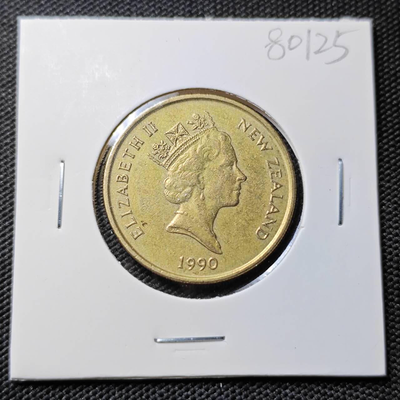 KK钱币收藏小铺 第380期  2月预留时间 周末发货  新西兰2元