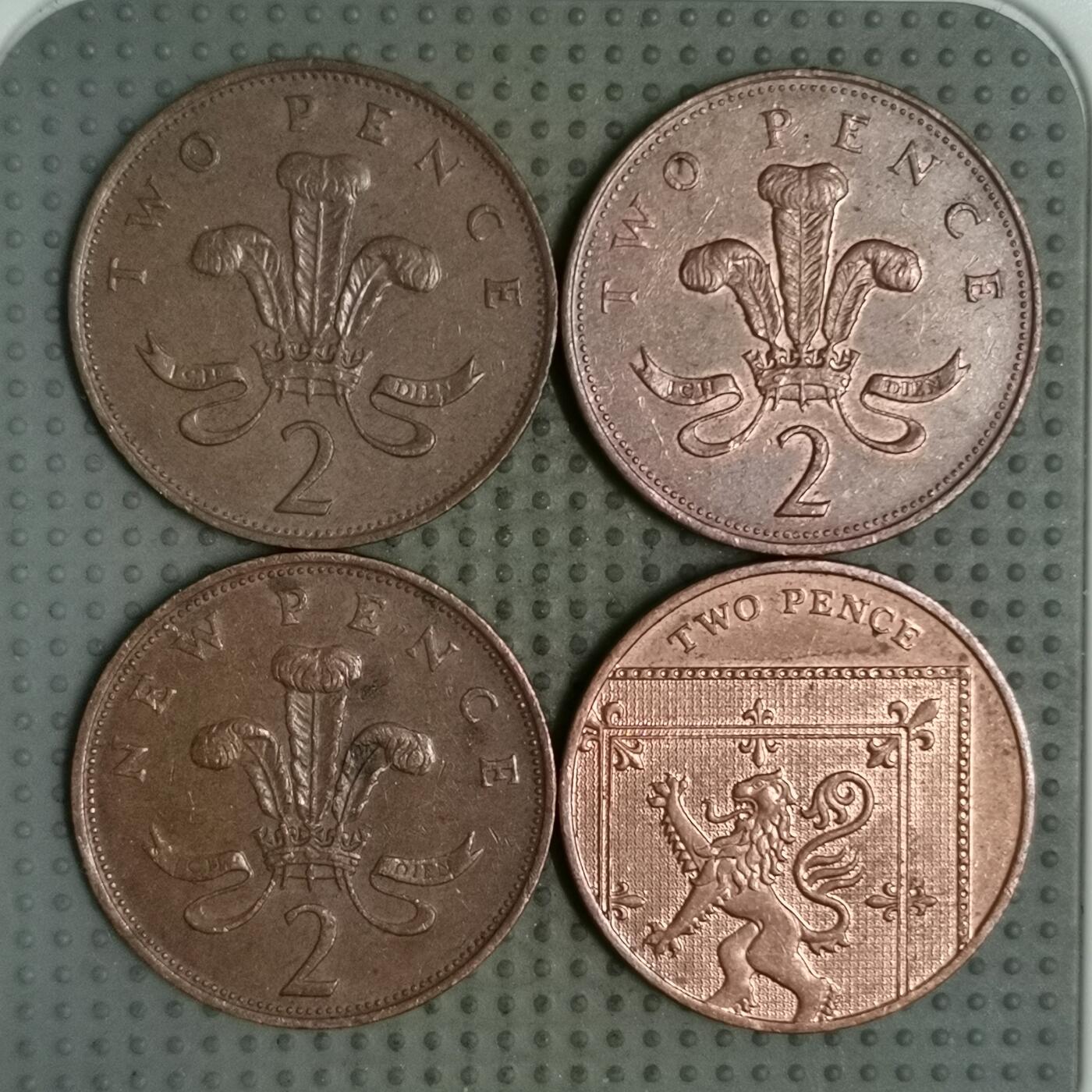 2025年第140场各国散币拍卖（总第140场） 英国2便士4枚