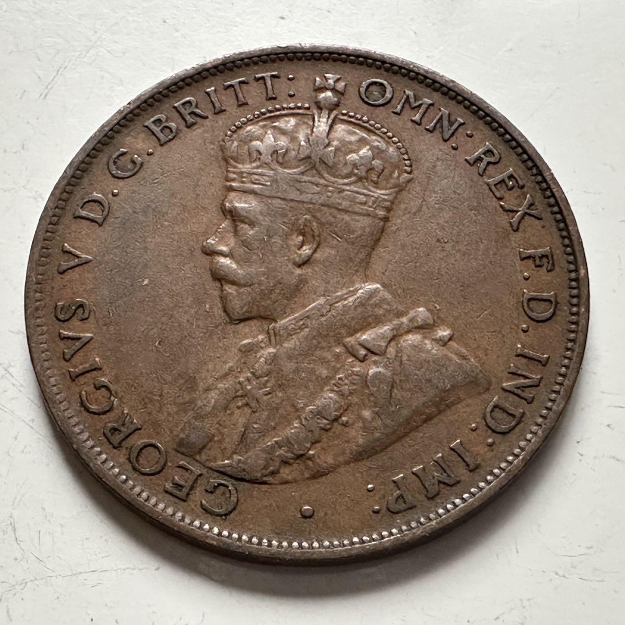 🌹外币初藏🌹🐯2025年第141场  每周二四六晚8️⃣点 接代拍 澳大利亚1927年一便士