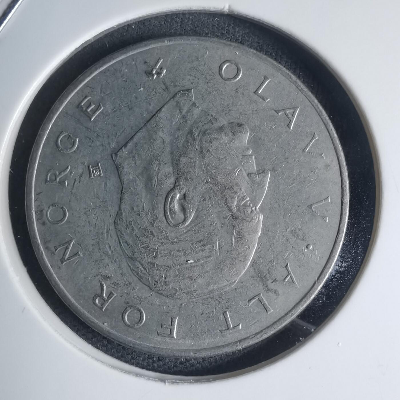 沼泽如烟--第935场 挪威1975年1克朗