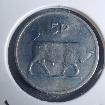 沼泽如烟--第935场 - 爱尔兰1982年5便士