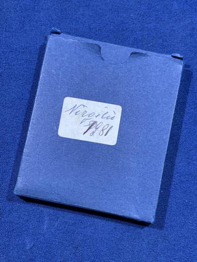 《竞宝斋》第448场 周日，周一，2场连拍 （全场包邮） - 意大利 1981年 维吉尔-牛马 500里拉银币 原盒带证书