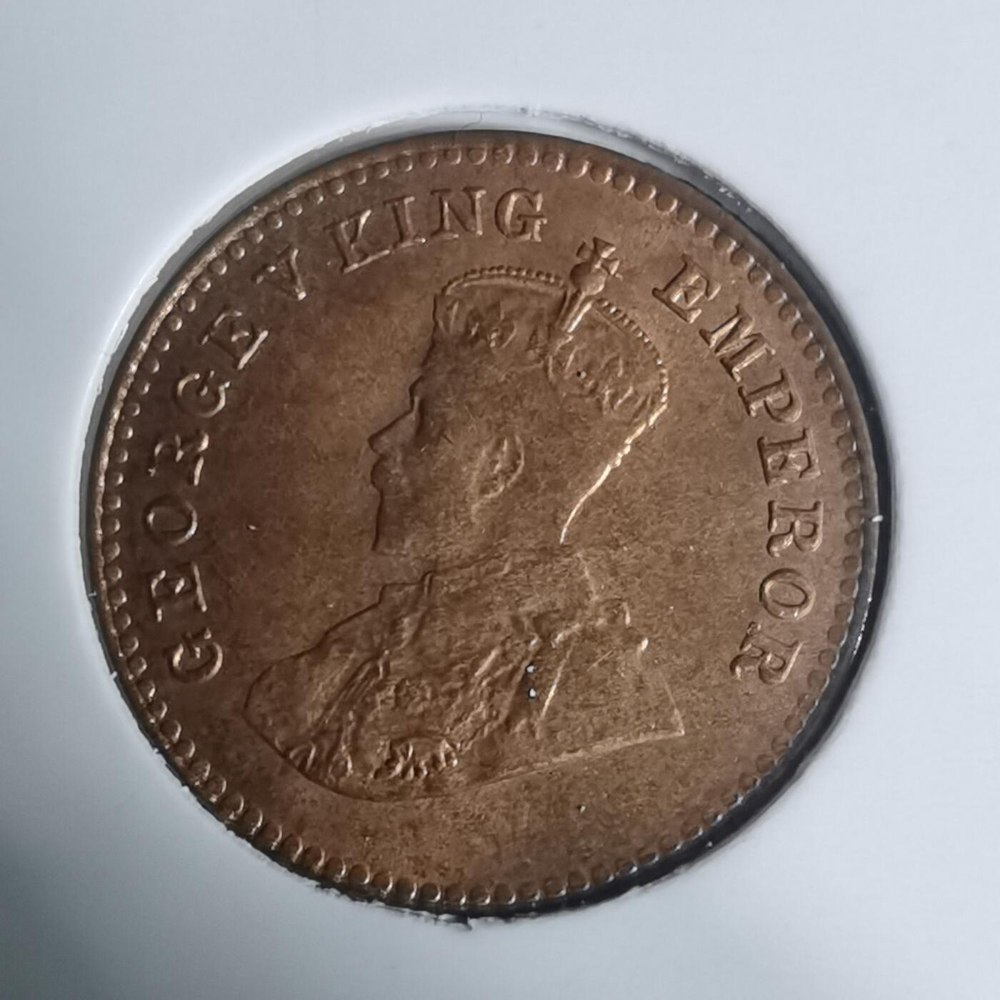 沼泽如烟--第934场 英属印度1936年十二分之一安娜