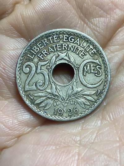 2025年第一百三十七场(总第一百六十三场）外国好品散币场(免佣金) - 法兰西第三共和国1926年25生丁