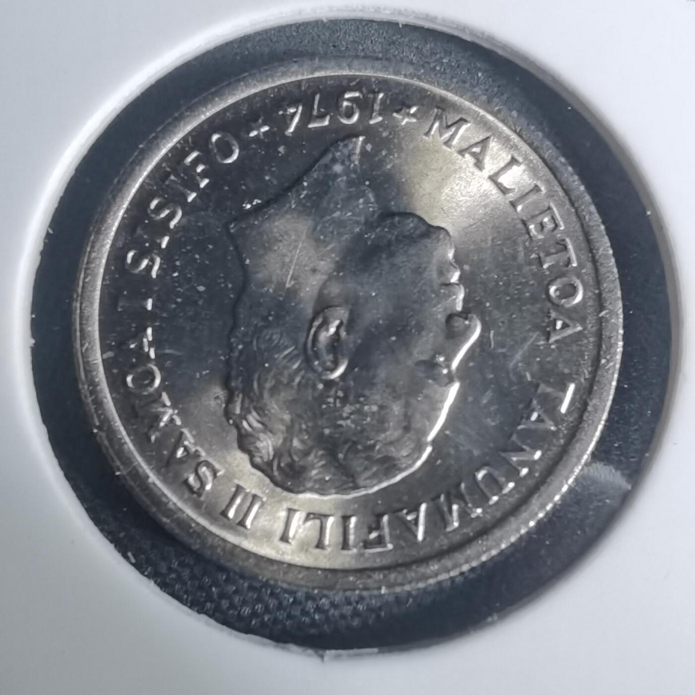 沼泽如烟--第935场 萨摩亚1974年五分