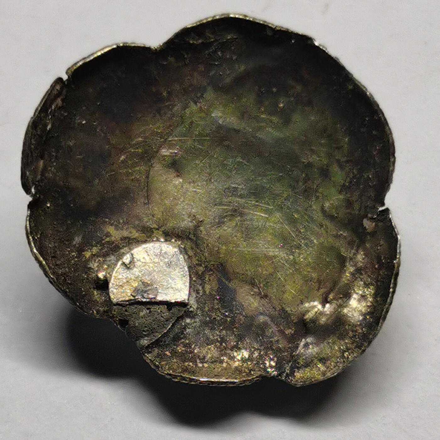 杂件专场89期 清代老银花