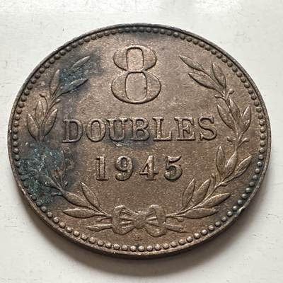 🌹外币初藏🌹🐯2025年第141场  每周二四六晚8️⃣点 接代拍 - 根西岛1945年8道布