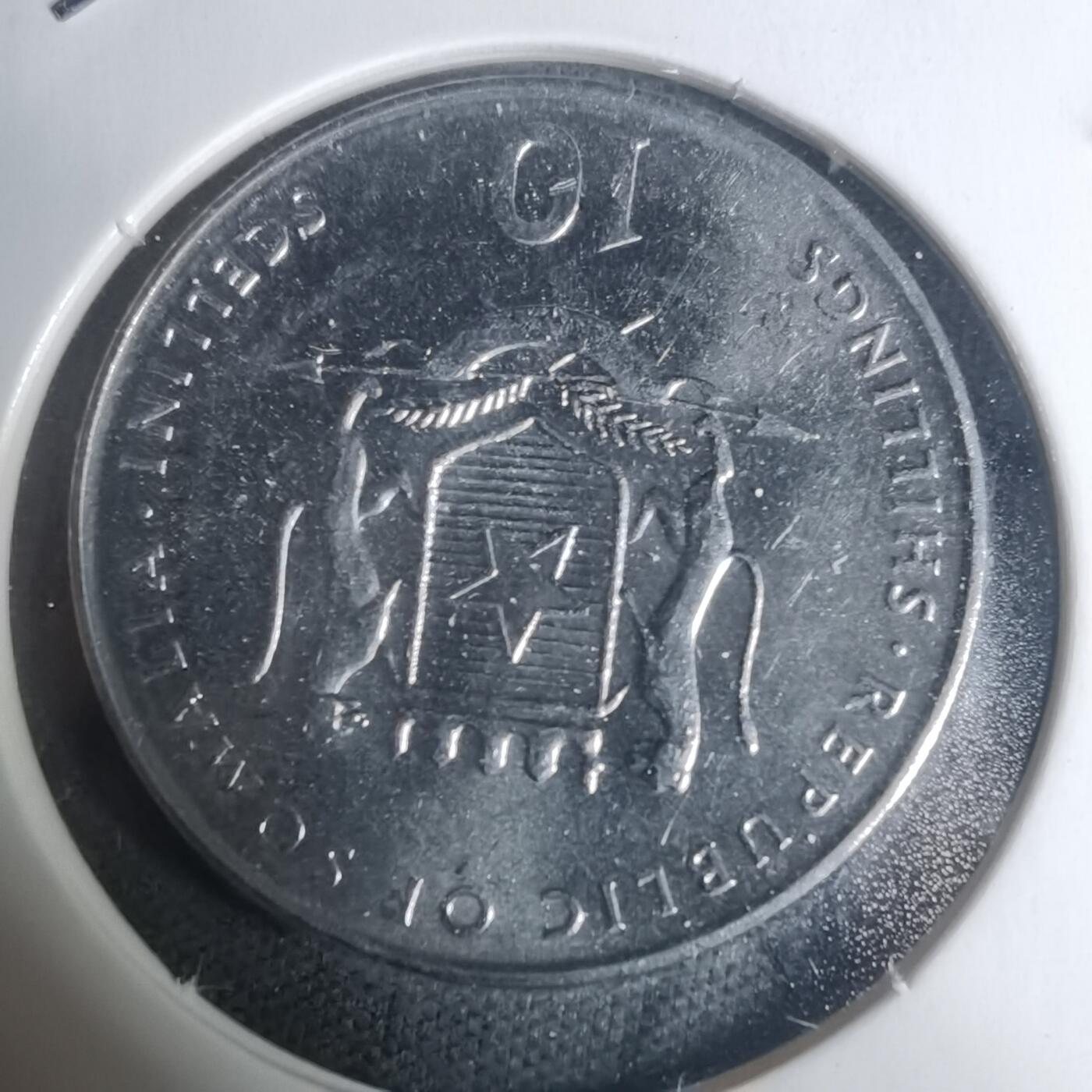 沼泽如烟--第934场 索马里2000年10先令