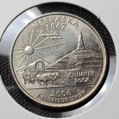 KK钱币收藏小铺 第380期  2月预留时间 周末发货 -  美国25分纪念币 好品