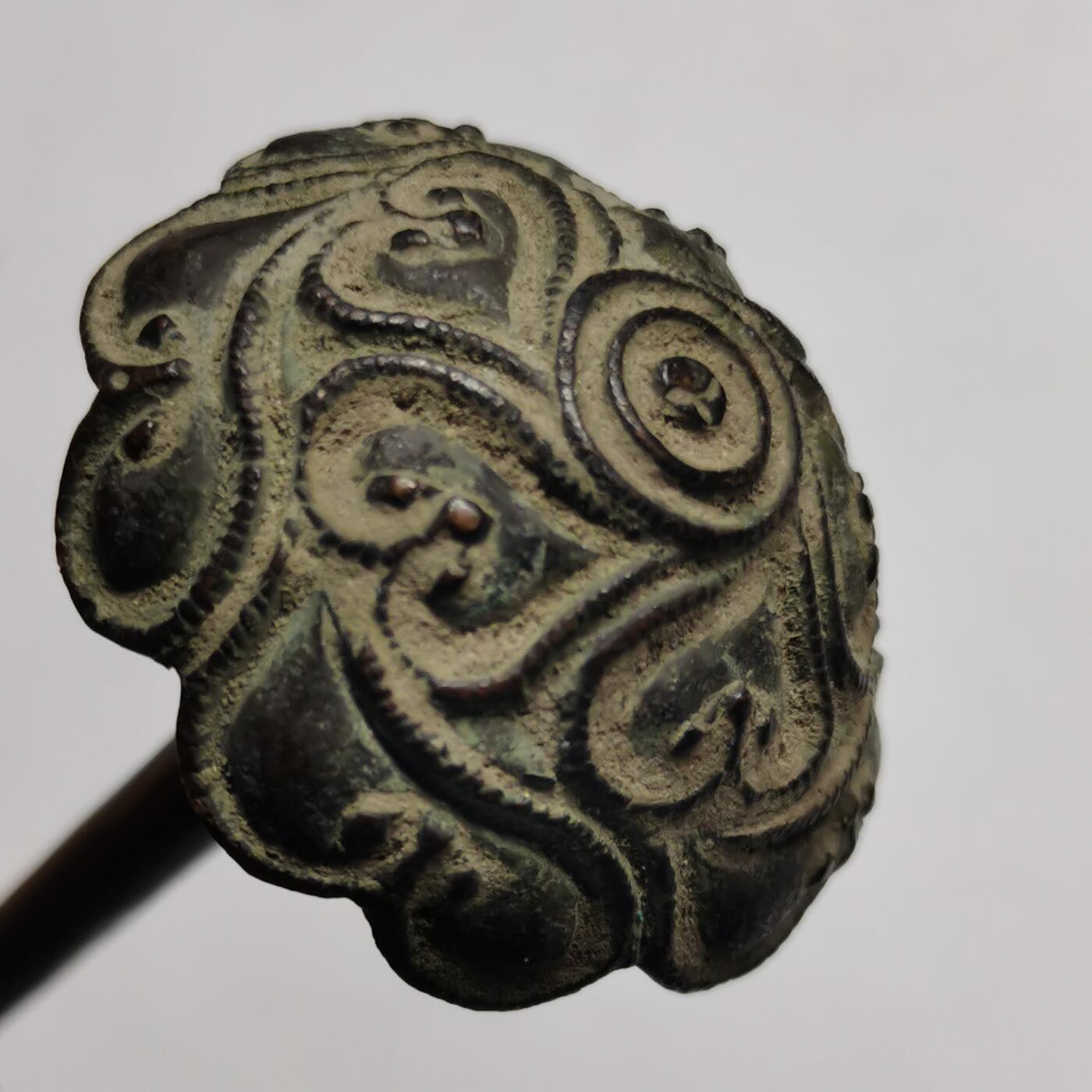 杂件专场89期 宋元花纹发簪