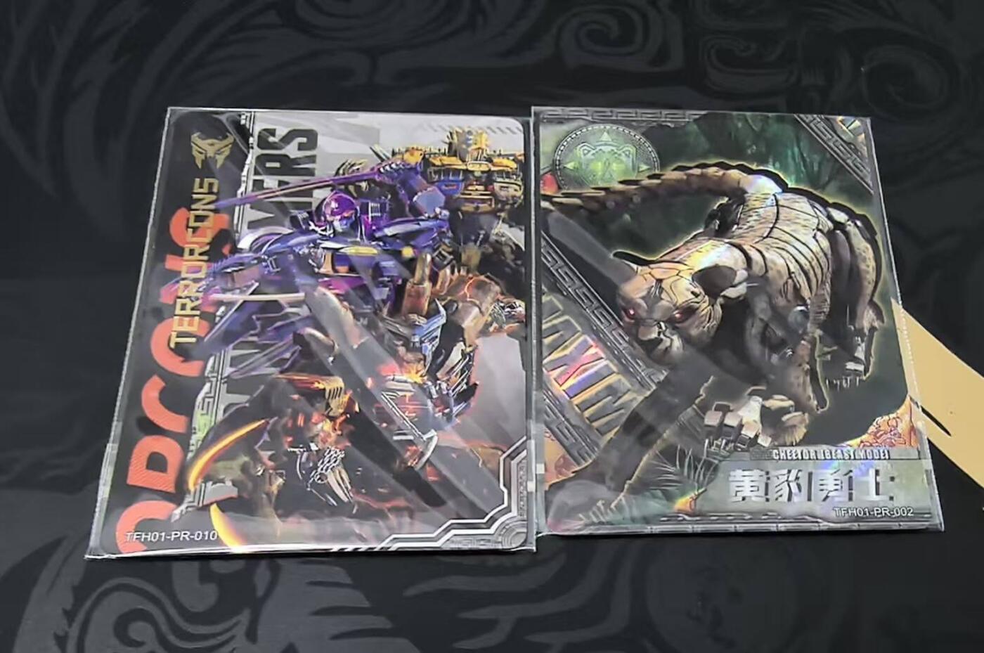 龙虎卡牌-六八场（无佣金，周六结拍，欢迎送拍） 2张 卡游变形金刚 pr活动卡