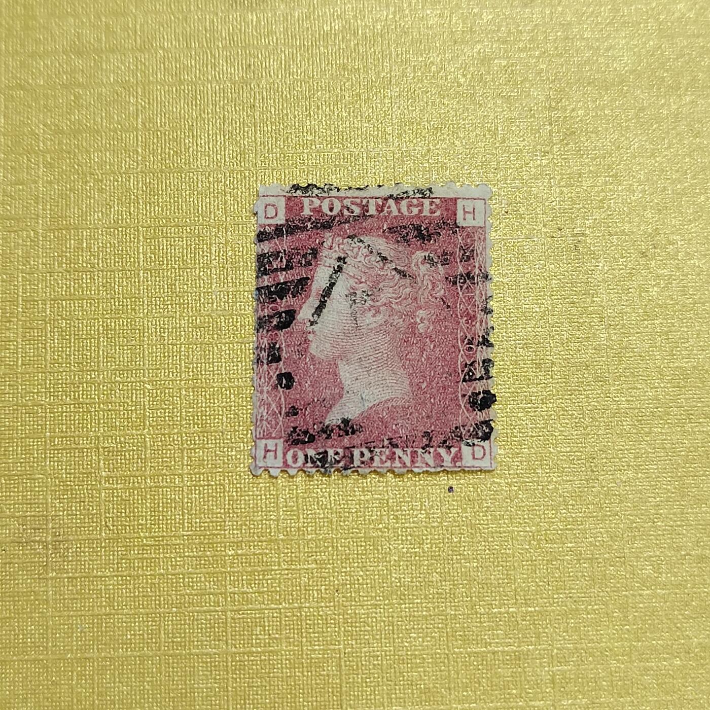 PCAI钱币  14-656  邮票小专场 红便士